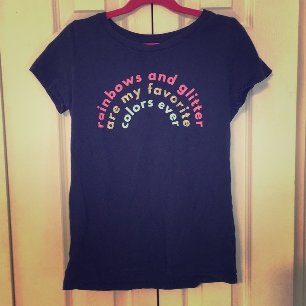 Rainbow and Glitter T-Shirt